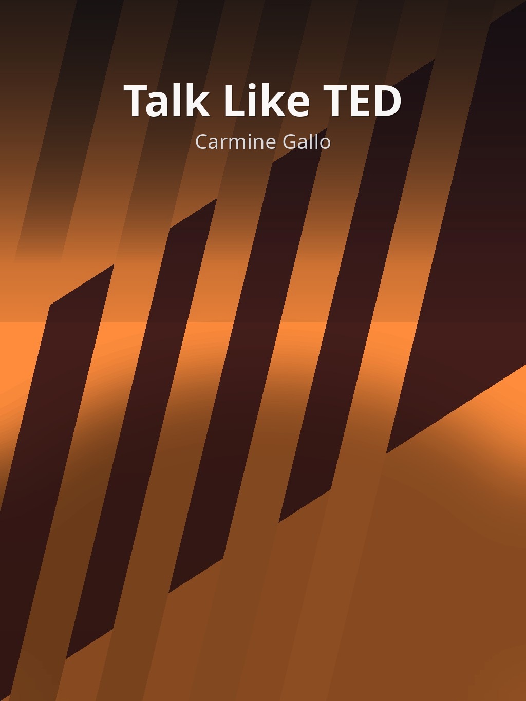 Talk Like TED by Carmine Gallo book cover
