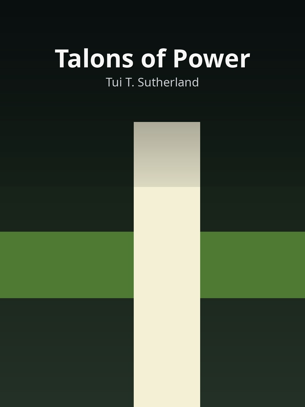Talons of Power by Tui T. Sutherland book cover