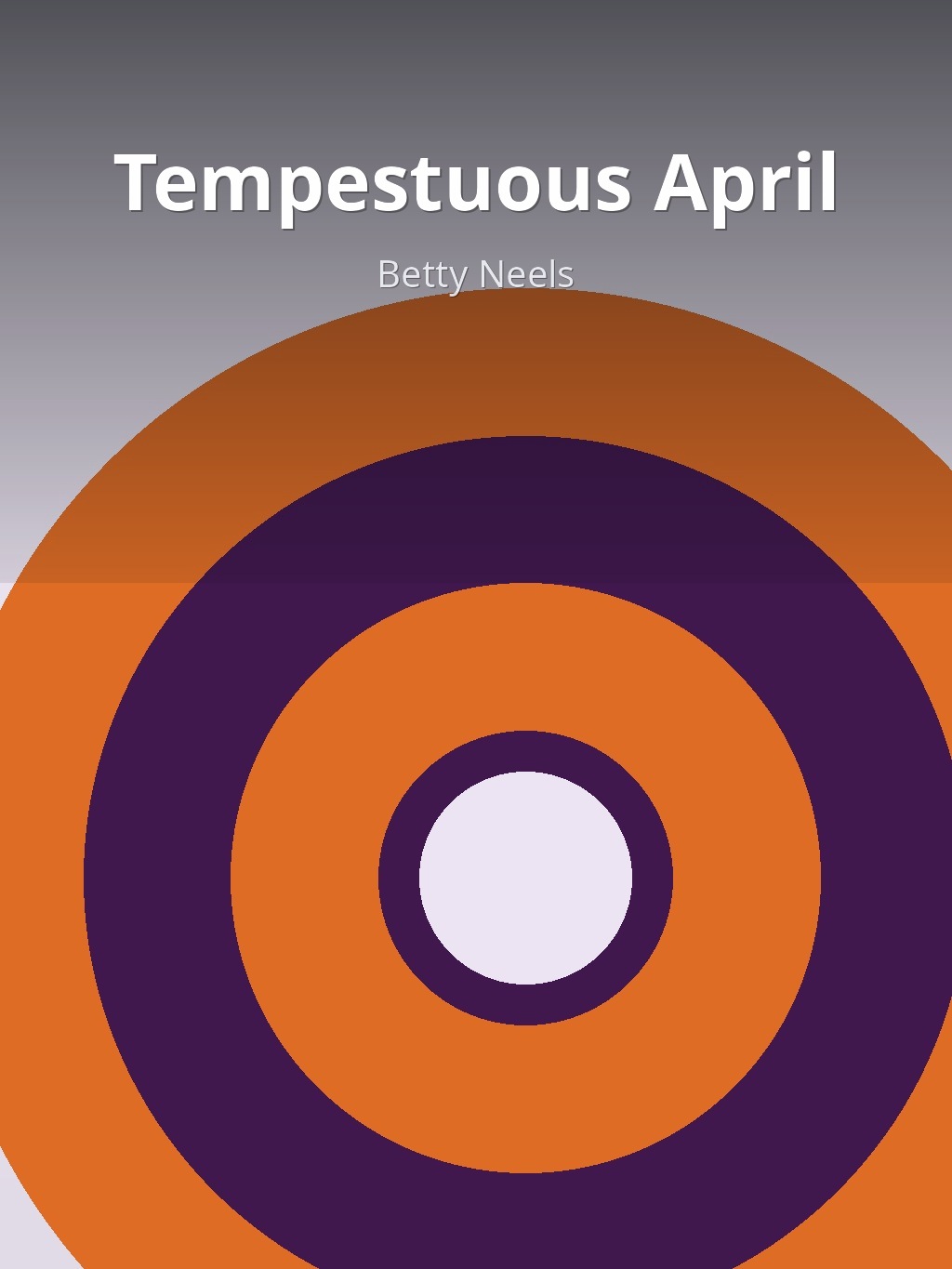 Tempestuous April by Betty Neels book cover