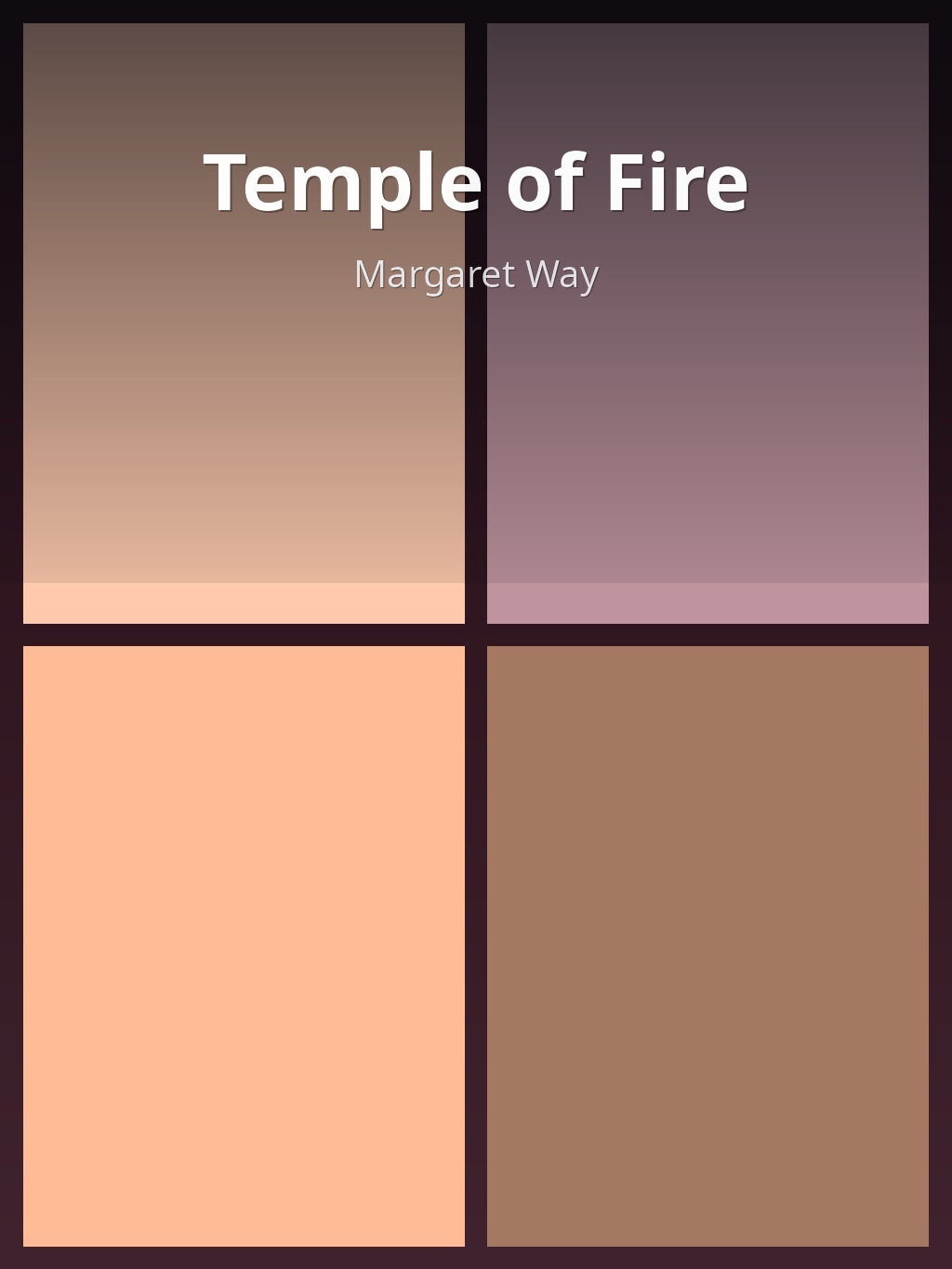 Temple of Fire by Margaret Way book cover