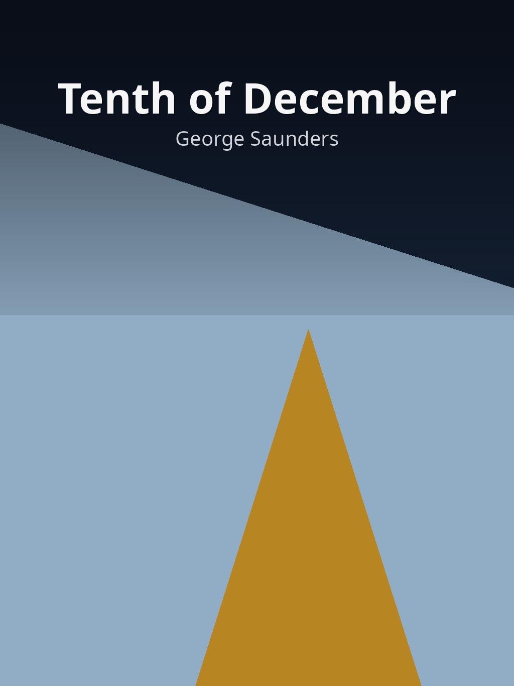 Tenth of December by George Saunders book cover
