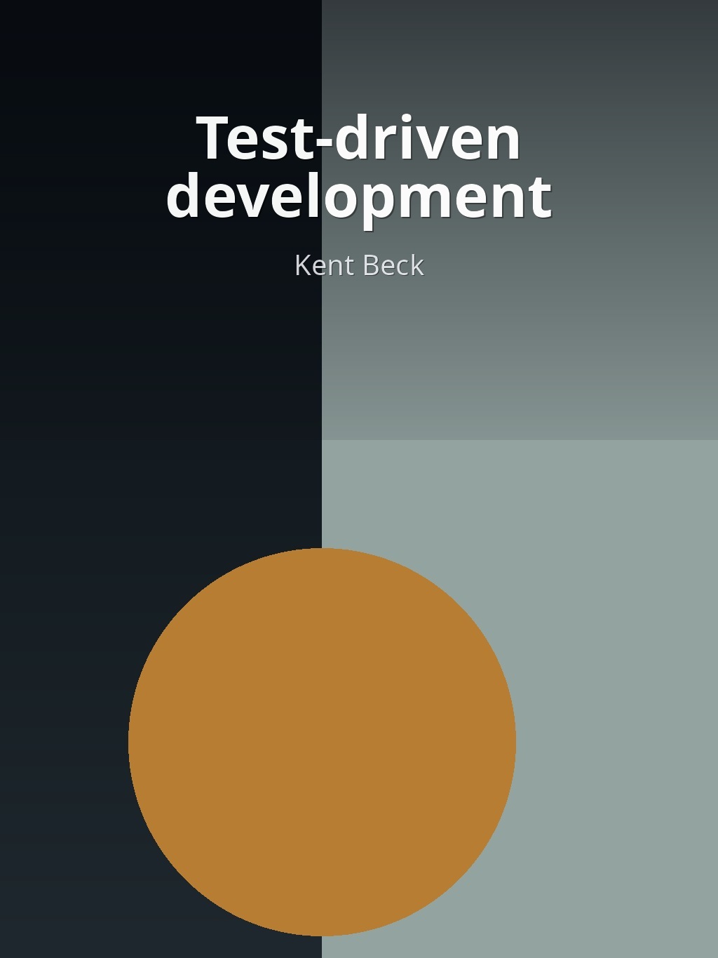 Test-driven development by Kent Beck book cover