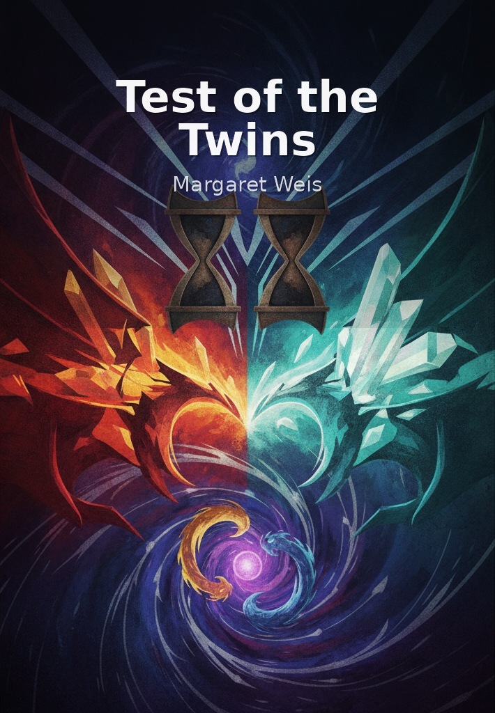 Test of the Twins by Margaret Weis book cover
