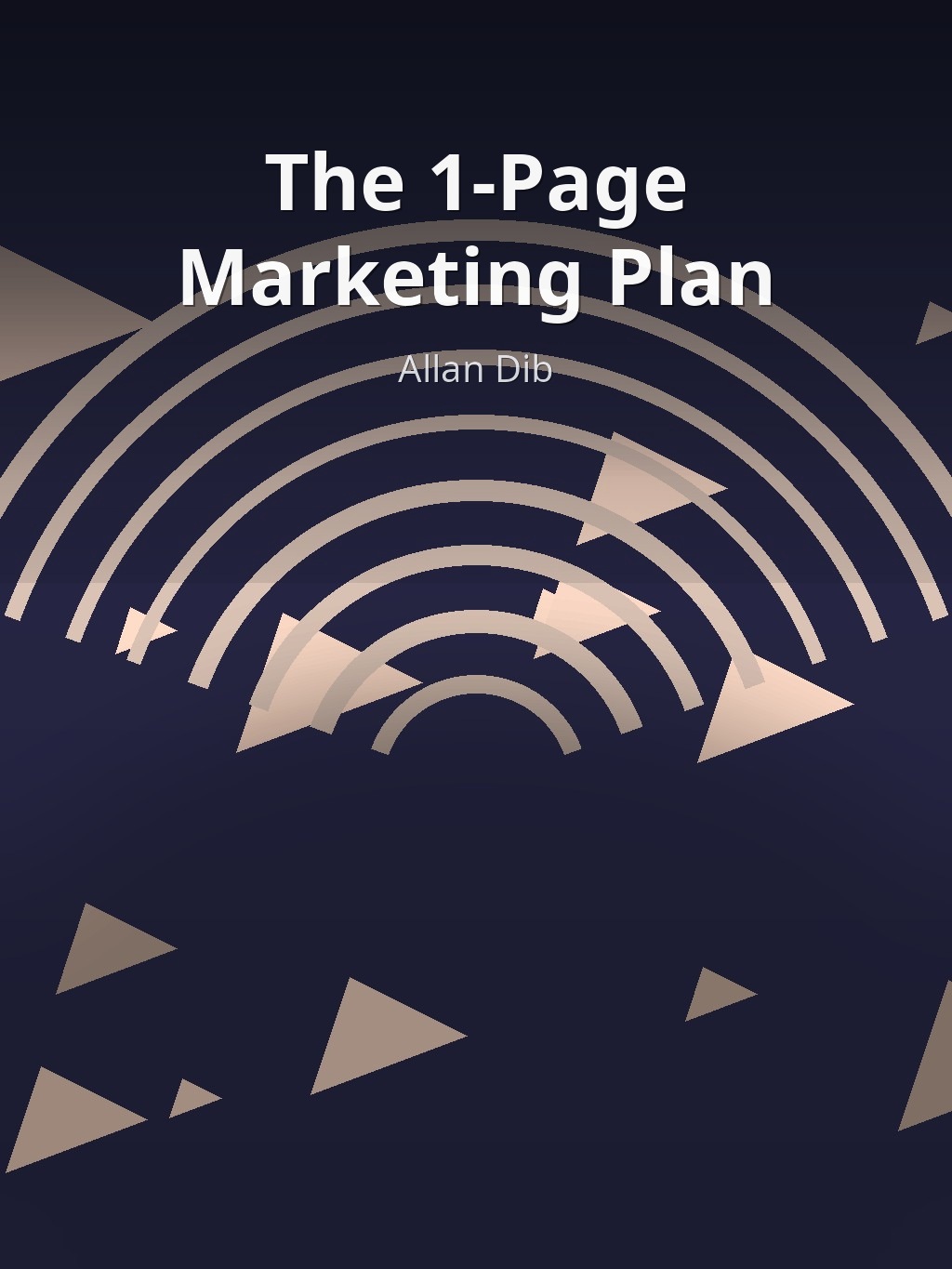 The 1-Page Marketing Plan by Allan Dib book cover