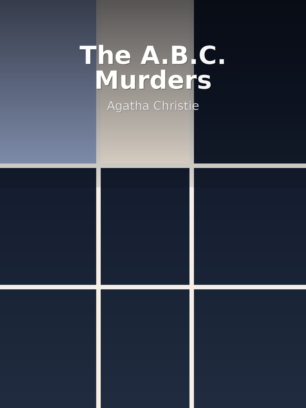 The A.B.C. Murders by Agatha Christie book cover