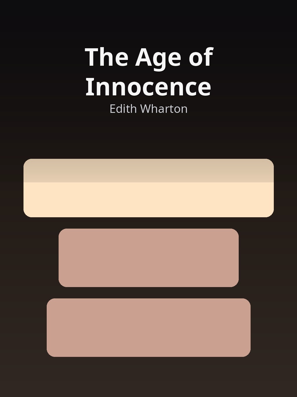 The Age of Innocence by Edith Wharton book cover