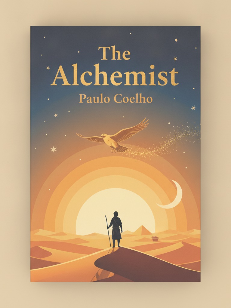 The Alchemist by Paulo Coelho book cover