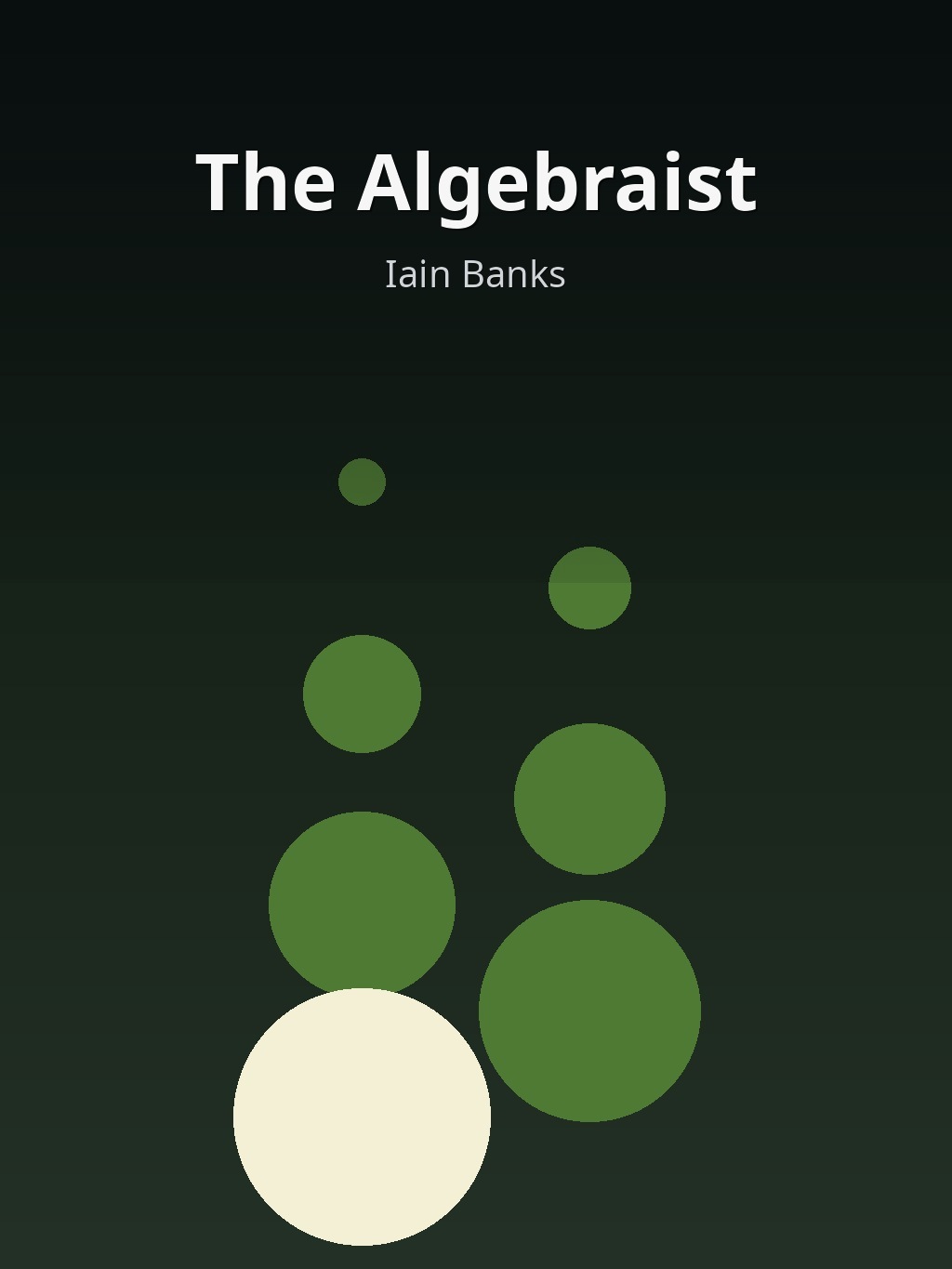The Algebraist by Iain Banks book cover