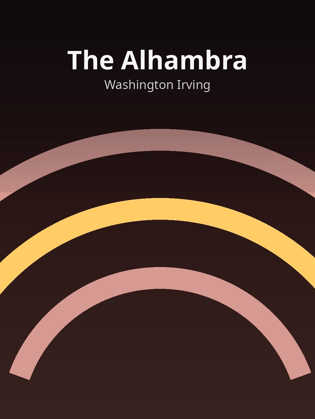 The Alhambra by Washington Irving book cover