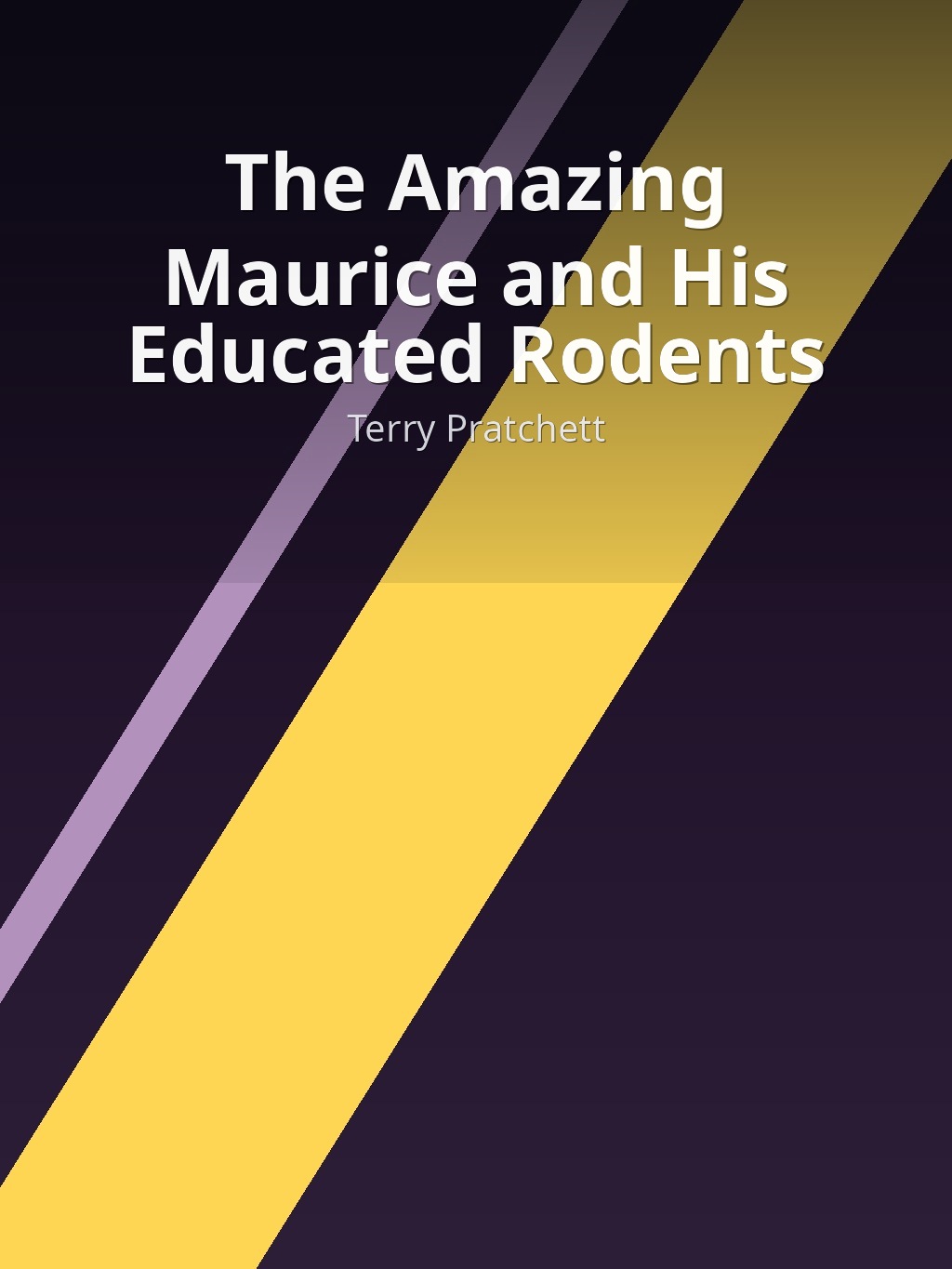 The Amazing Maurice and His Educated Rodents by Terry Pratchett book cover