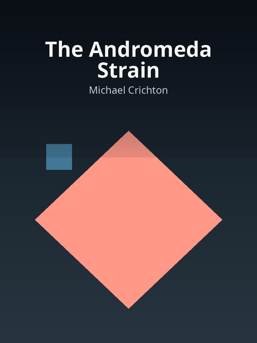 The Andromeda Strain by Michael Crichton book cover