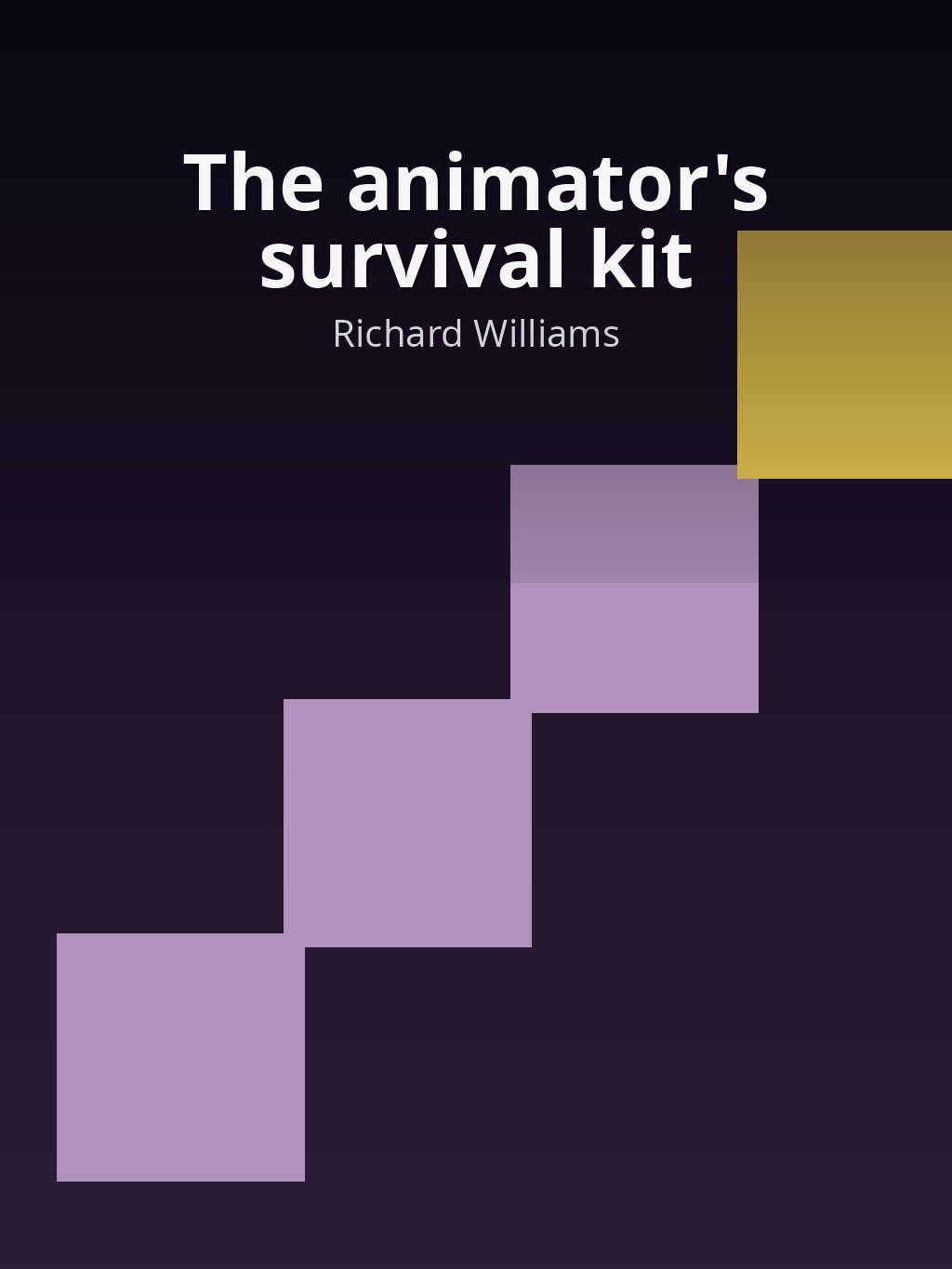 The animator's survival kit by Richard Williams book cover