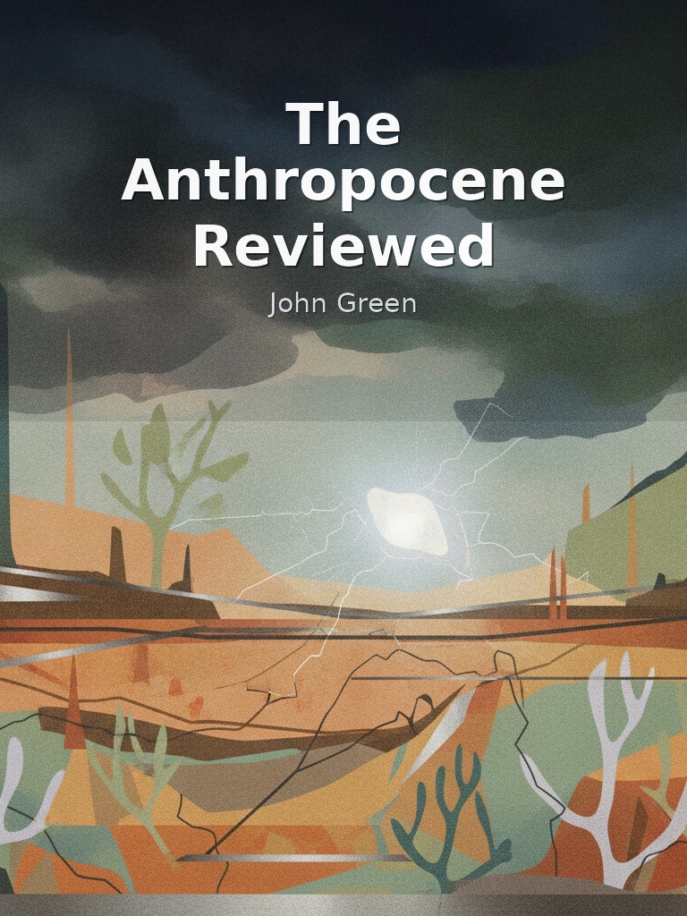 The Anthropocene Reviewed by John Green book cover