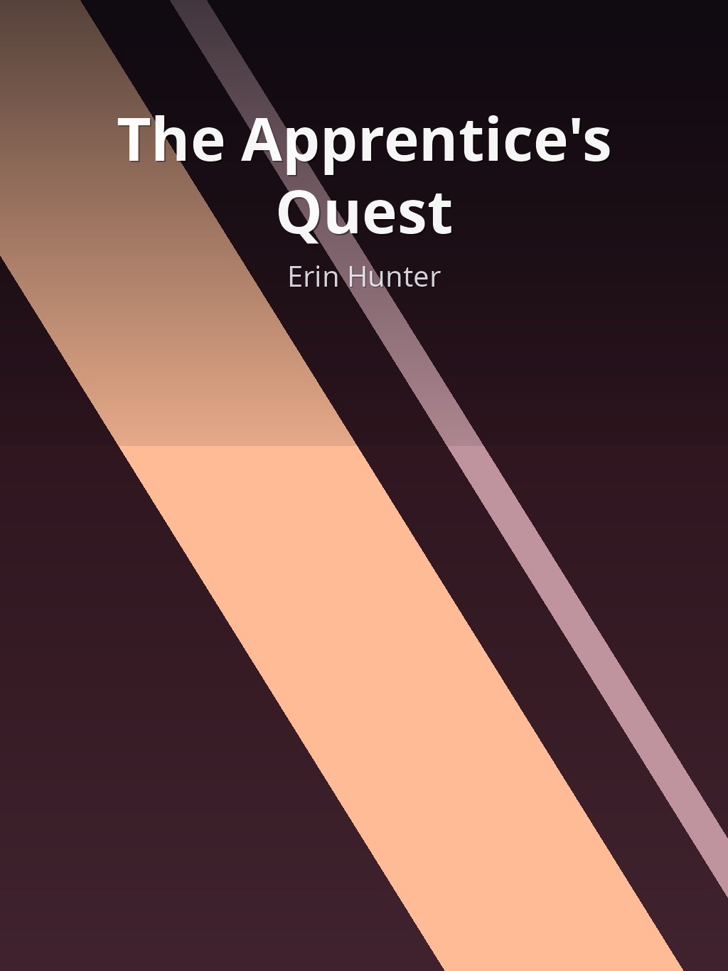 The Apprentice's Quest by Erin Hunter book cover