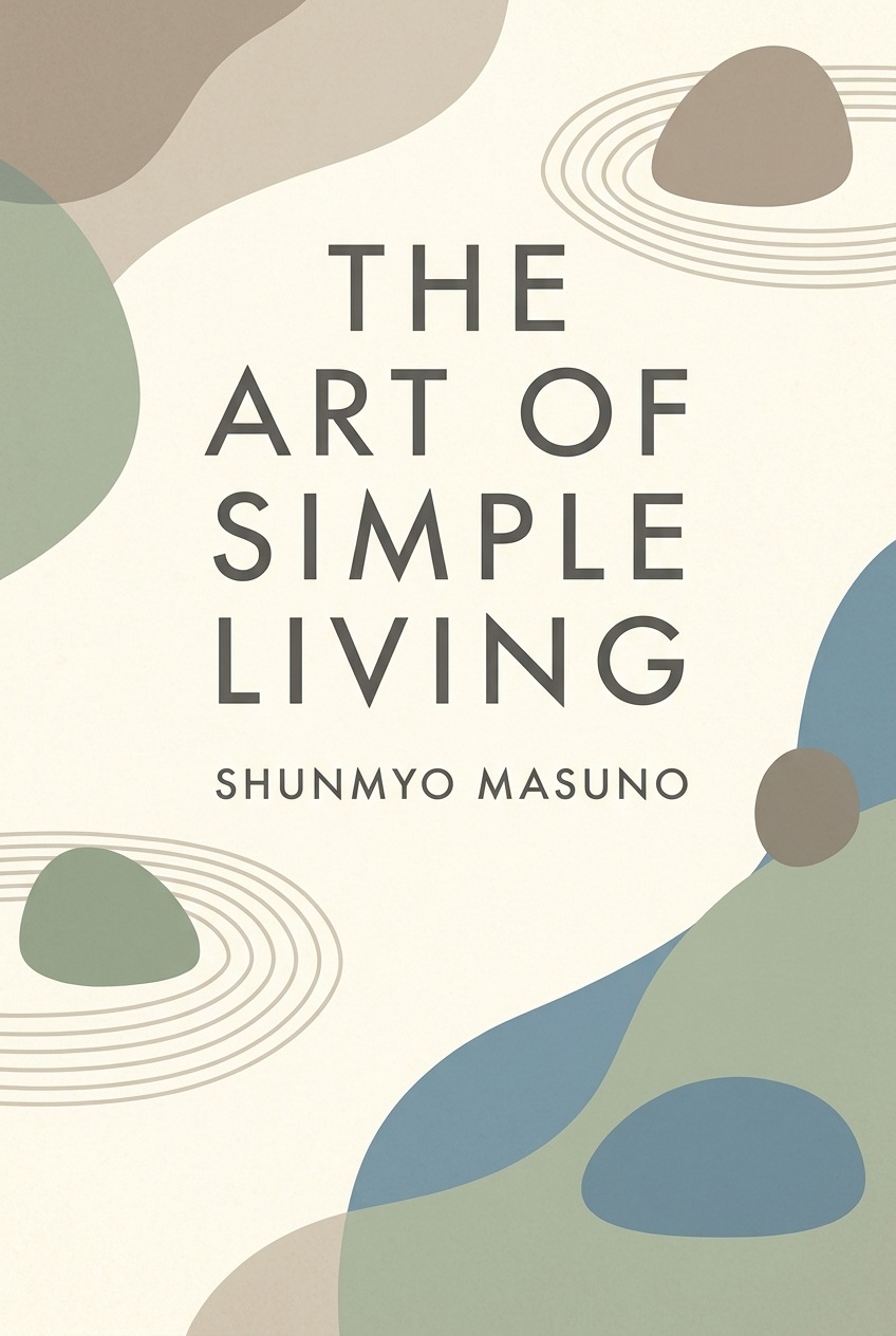 The Art of Simple Living by Shunmyo Masuno book cover
