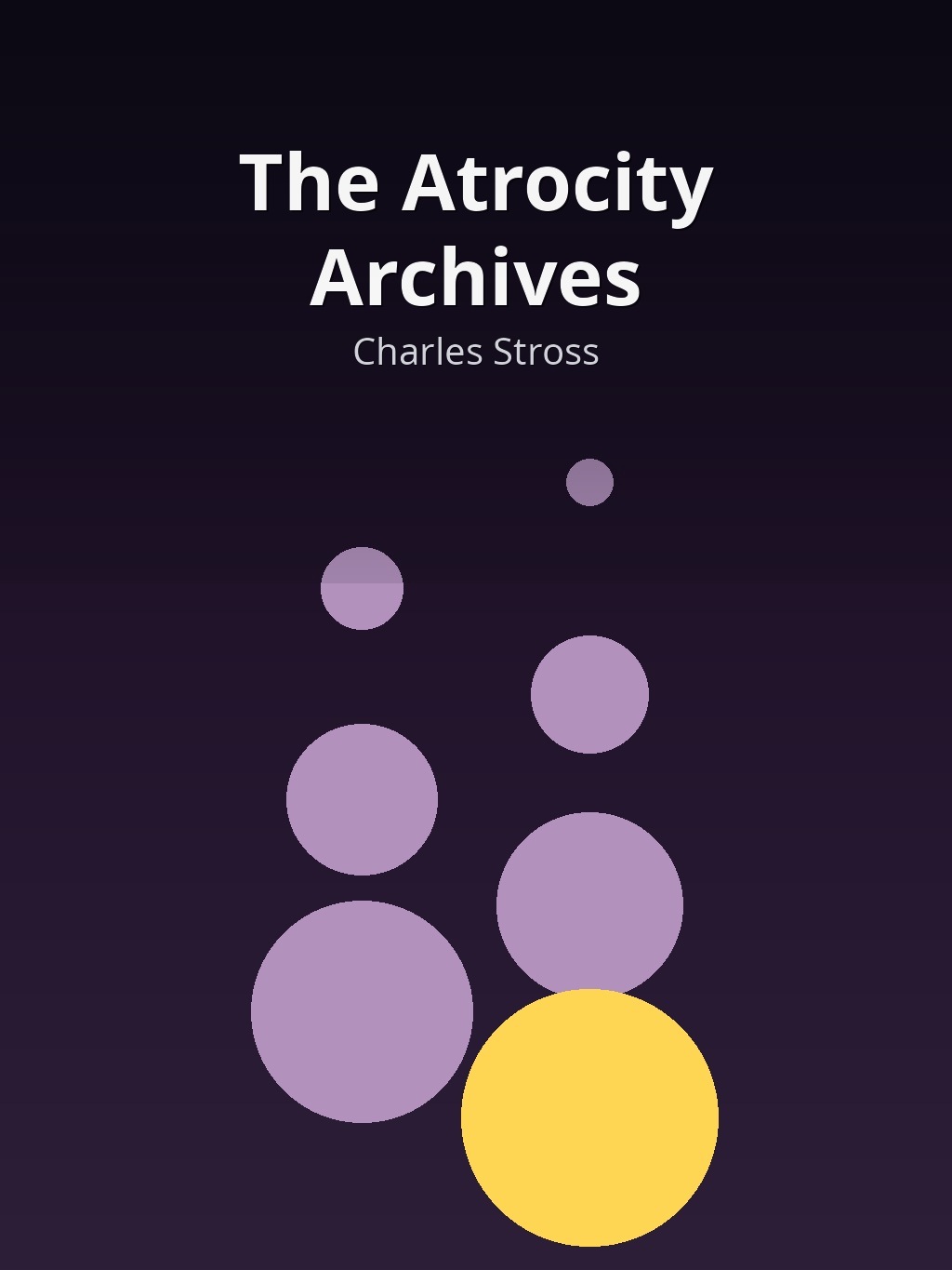 The Atrocity Archives by Charles Stross book cover