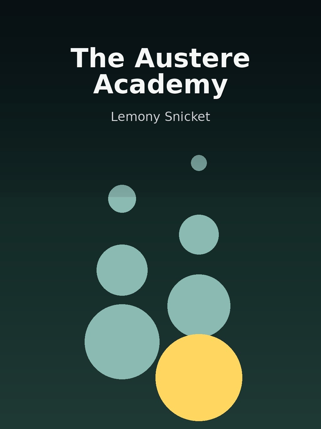 The Austere Academy by Lemony Snicket book cover
