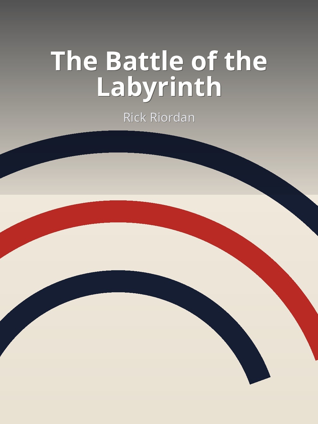 The Battle of the Labyrinth by Rick Riordan book cover