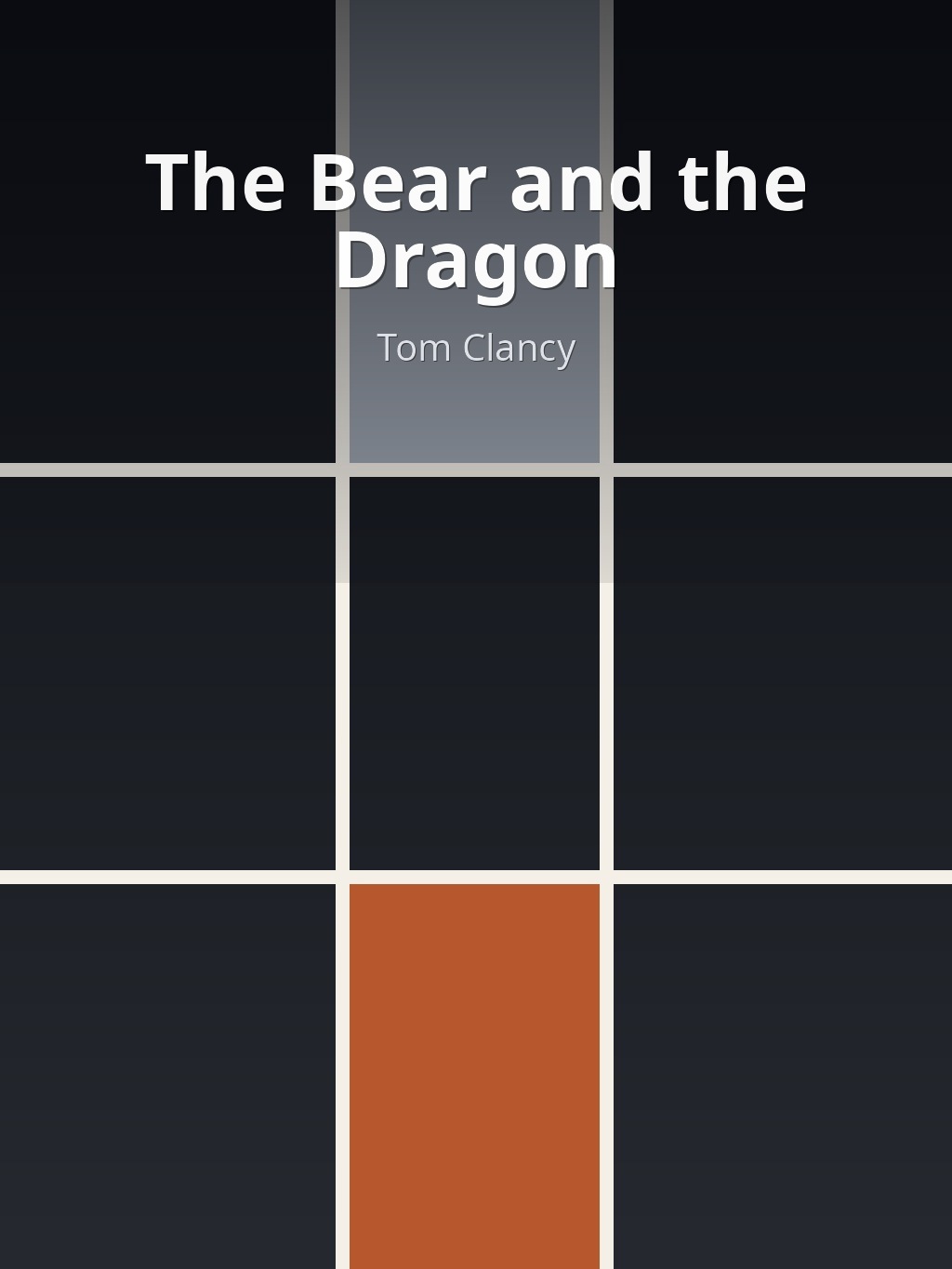 The Bear and the Dragon by Tom Clancy book cover