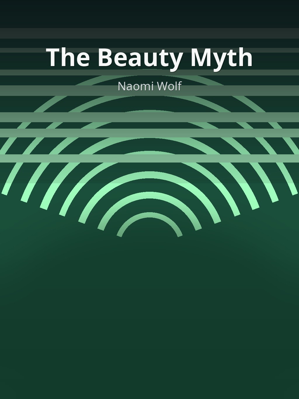 The Beauty Myth by Naomi Wolf book cover