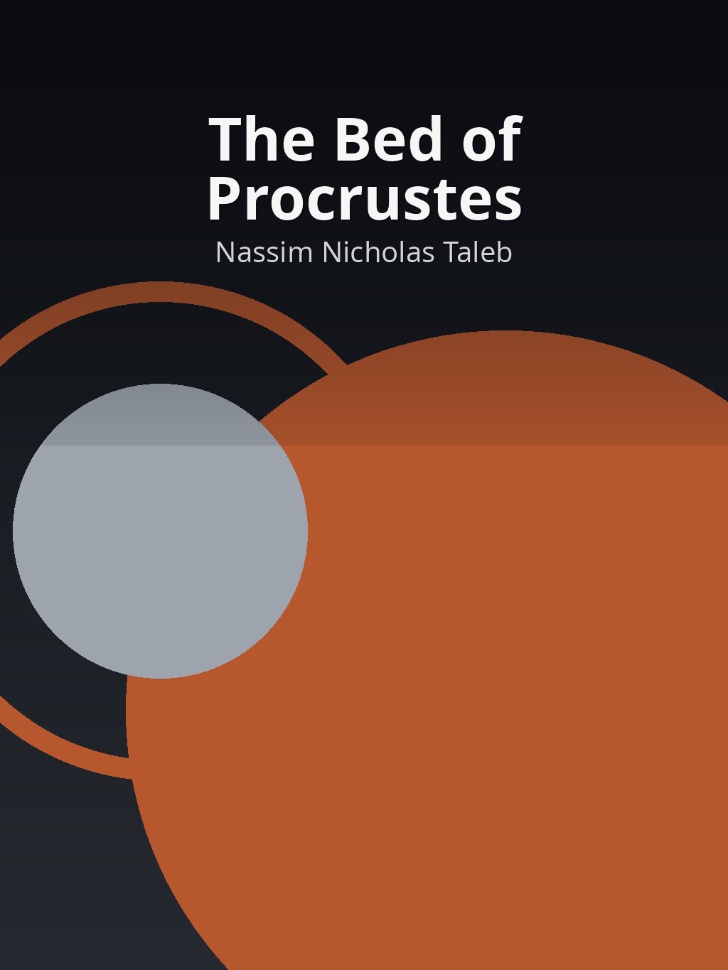 The Bed of Procrustes by Nassim Nicholas Taleb book cover