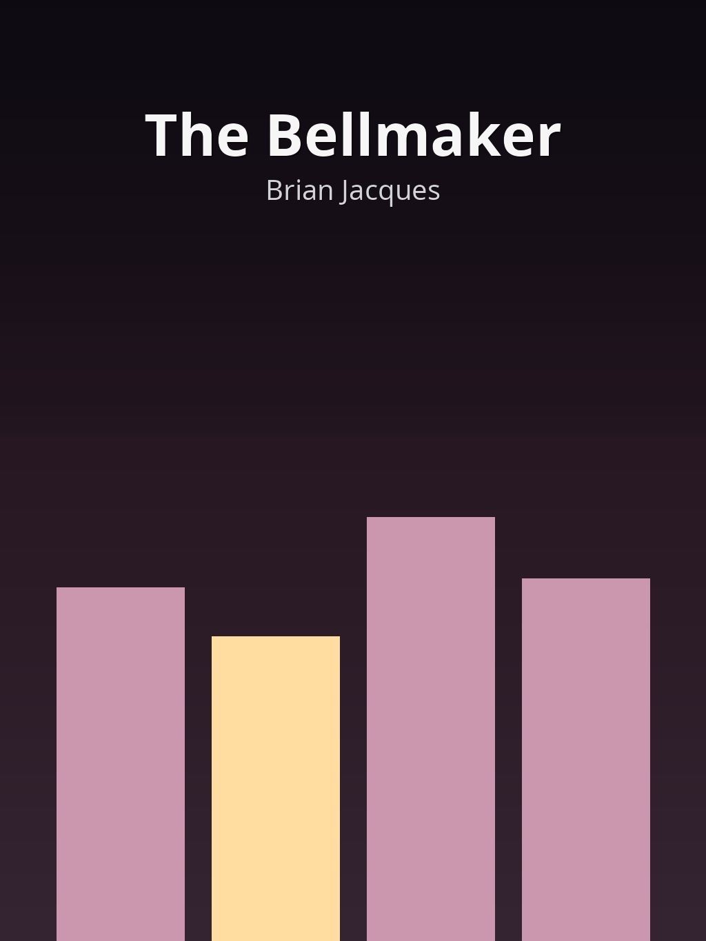 The Bellmaker by Brian Jacques book cover