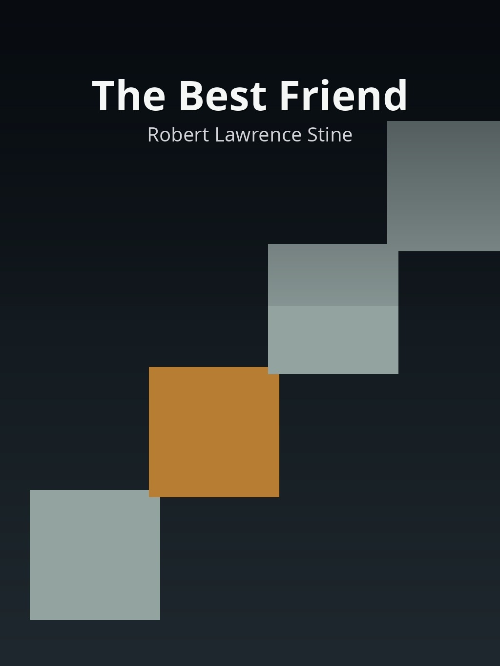 The Best Friend by Robert Lawrence Stine book cover