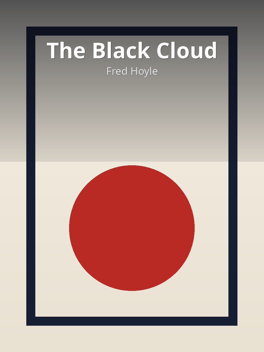 The Black Cloud by Fred Hoyle book cover