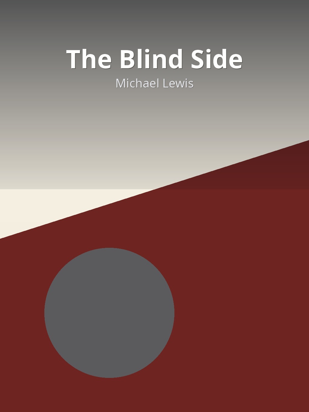 The Blind Side by Michael Lewis book cover