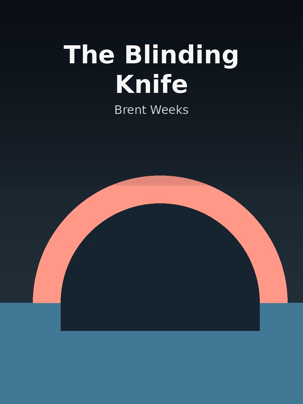 The Blinding Knife by Brent Weeks book cover