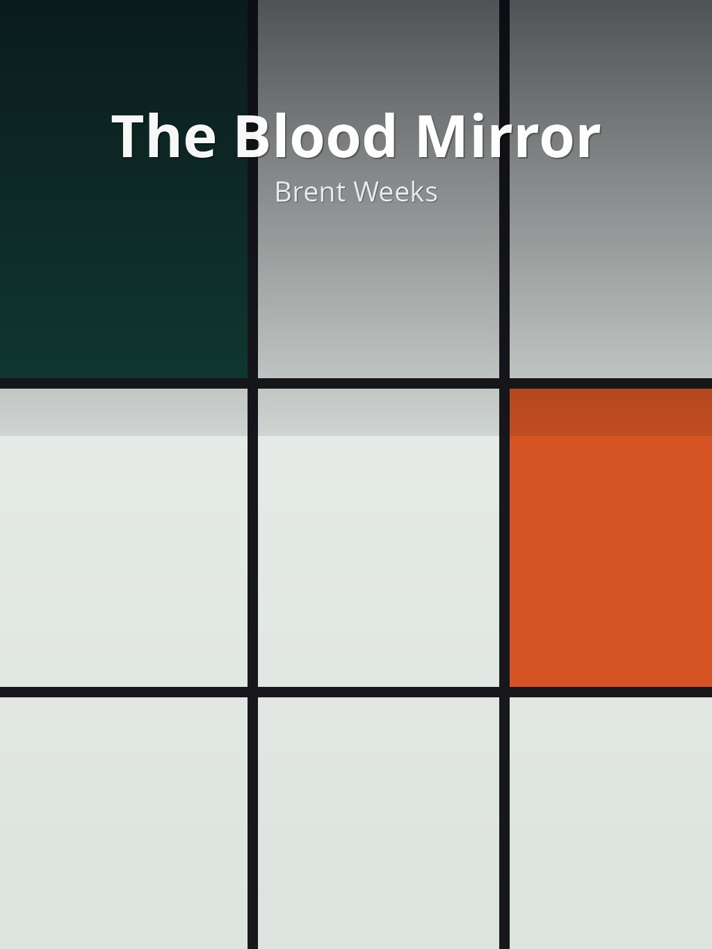 The Blood Mirror by Brent Weeks book cover