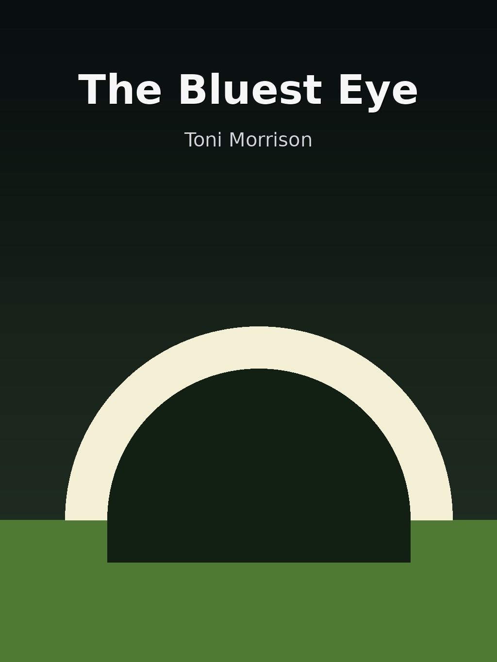The Bluest Eye by Toni Morrison book cover