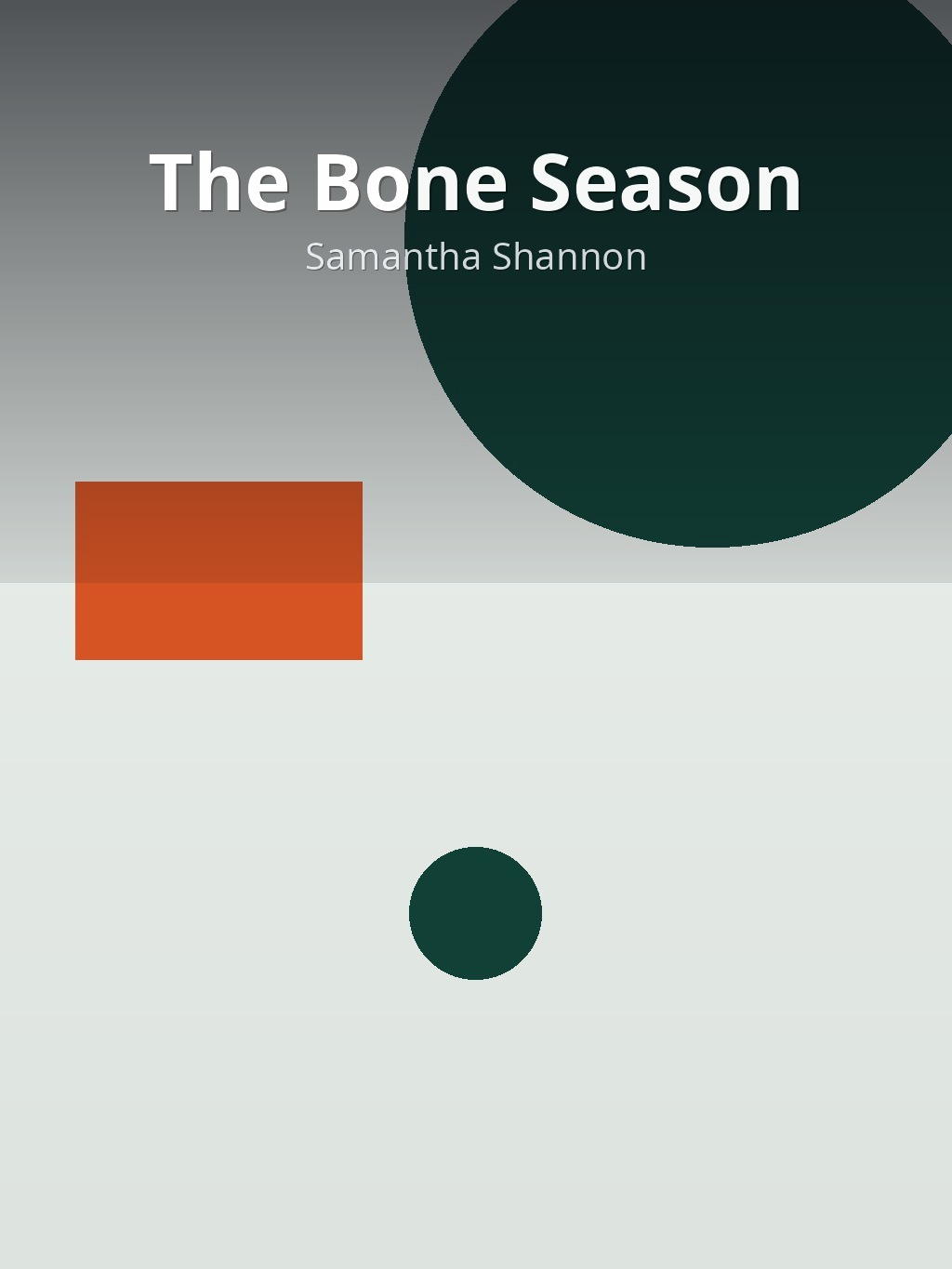 The Bone Season by Samantha Shannon book cover