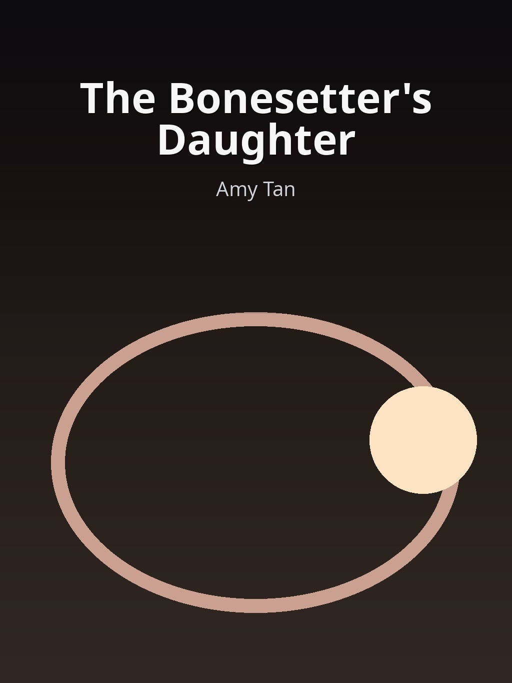 The Bonesetter's Daughter by Amy Tan book cover