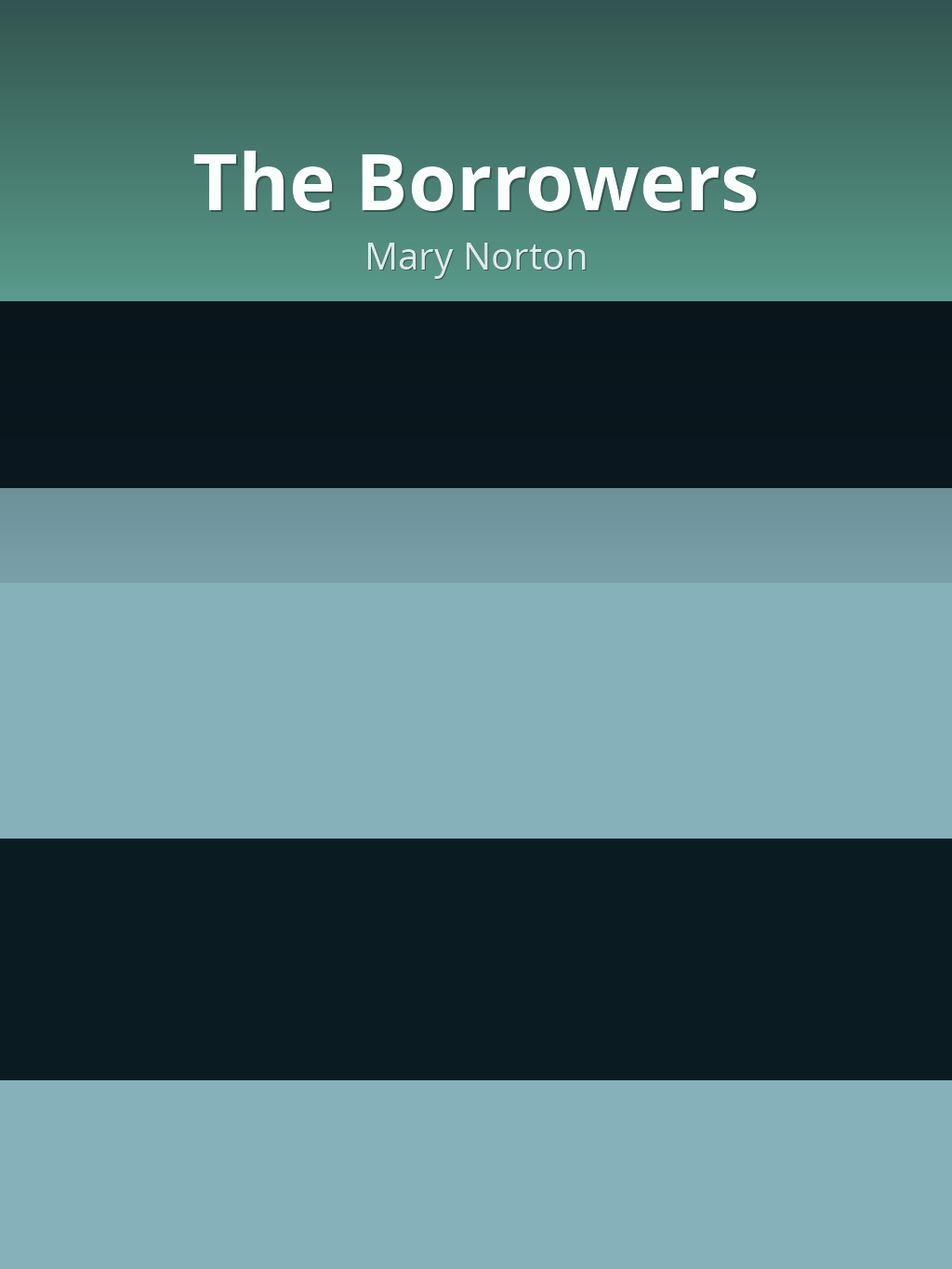 The Borrowers by Mary Norton book cover