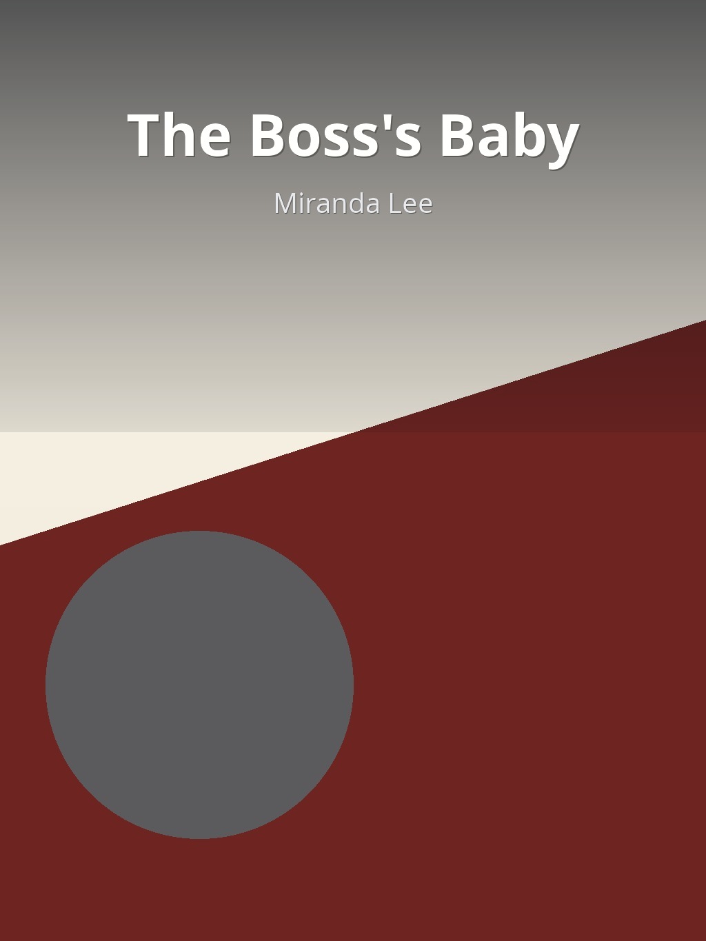 The Boss's Baby by Miranda Lee book cover