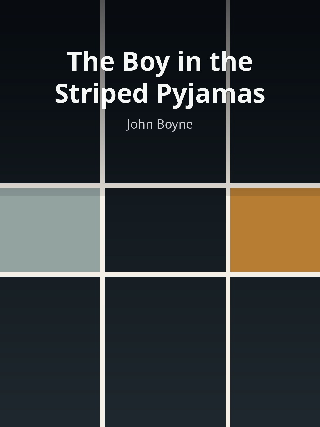 The Boy in the Striped Pyjamas by John Boyne book cover