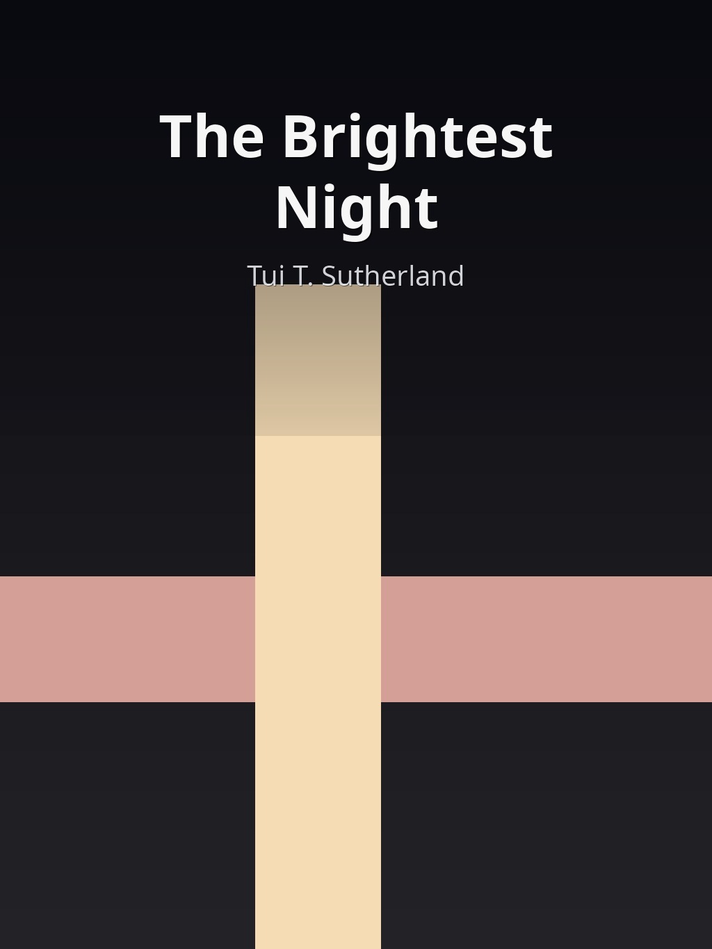 The Brightest Night by Tui T. Sutherland book cover
