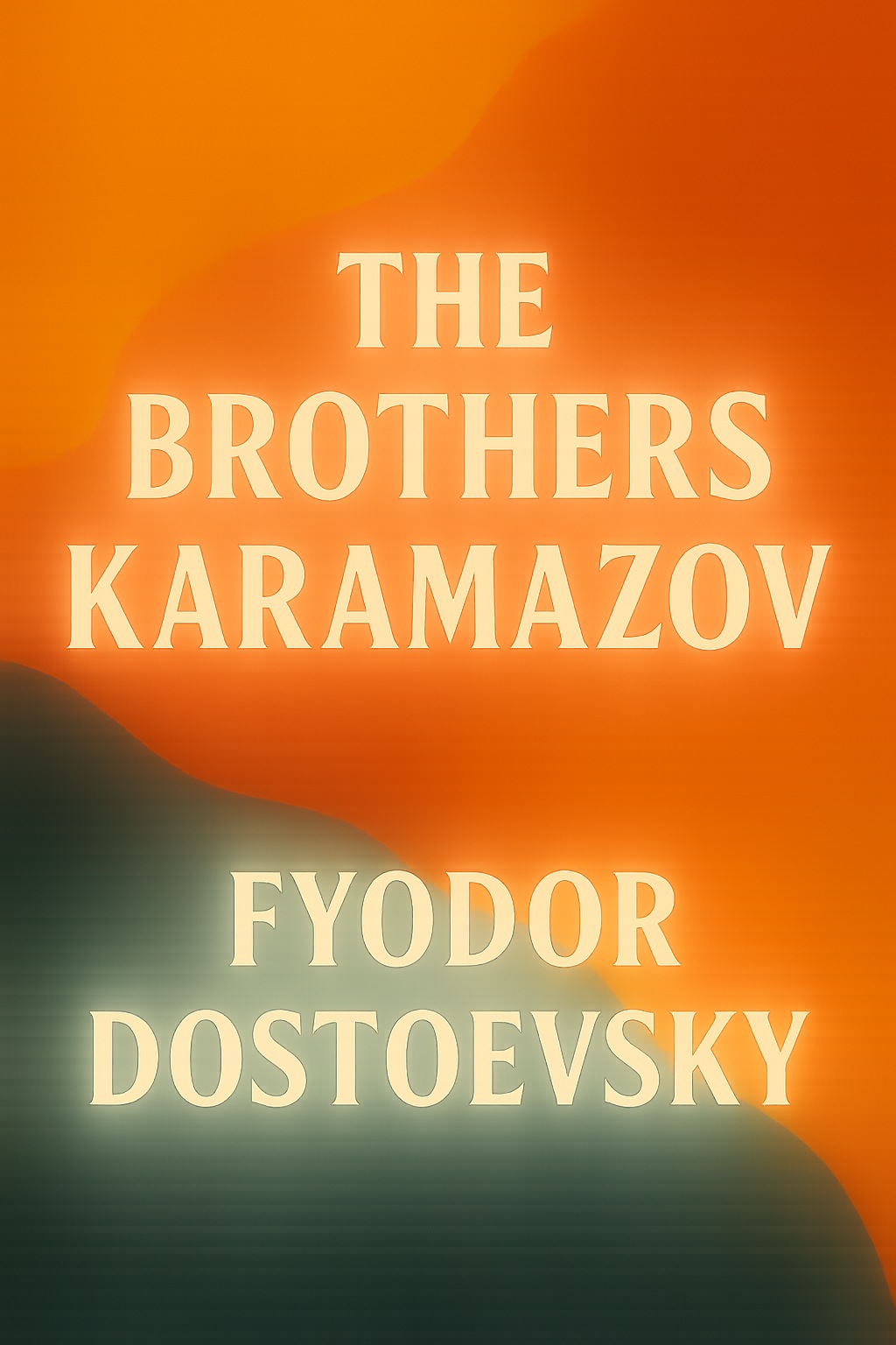 The Brothers Karamazov by Fyodor Dostoevsky book cover