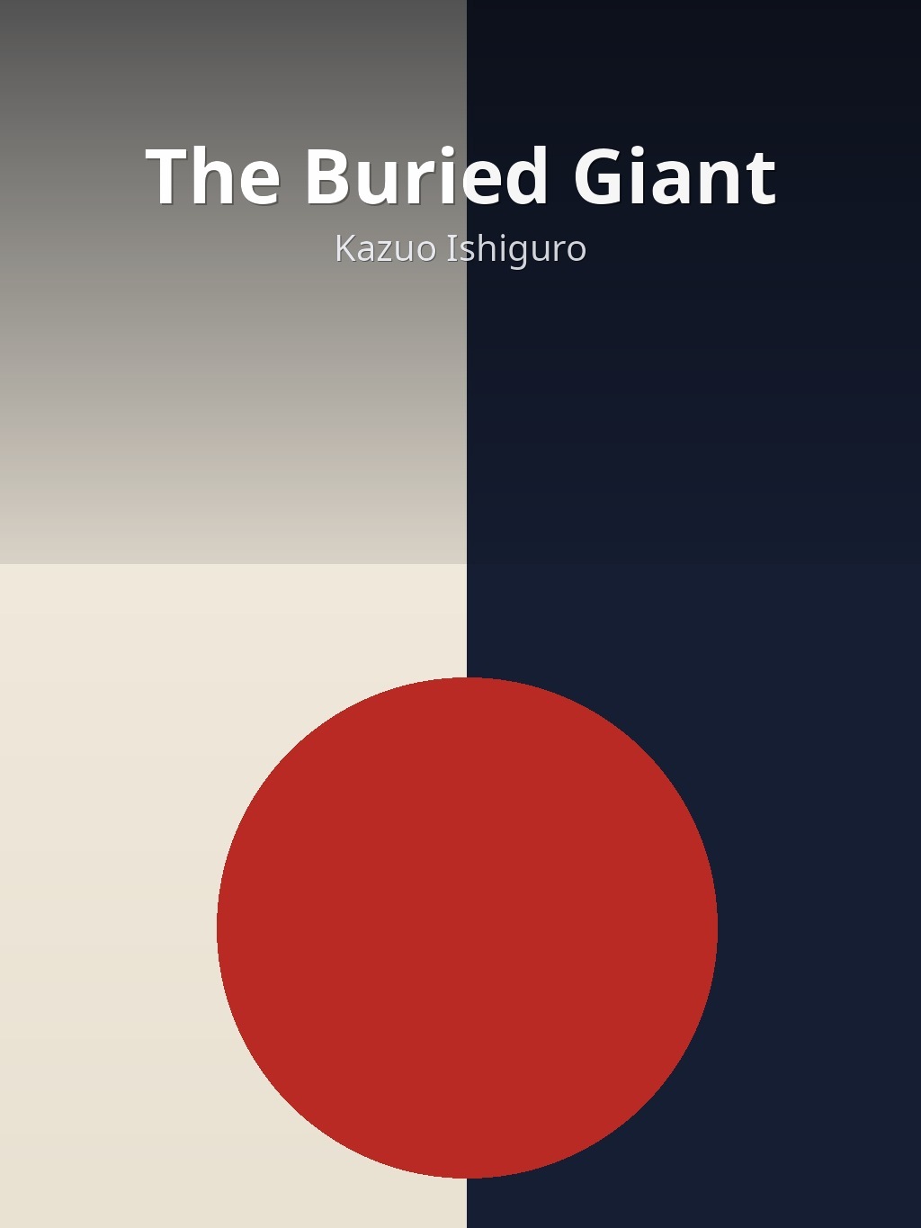 The Buried Giant by Kazuo Ishiguro book cover