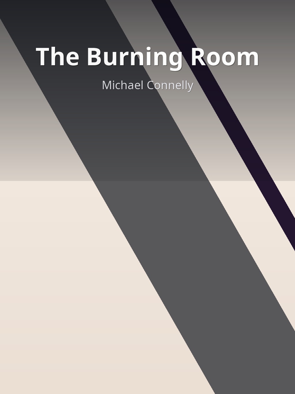The Burning Room by Michael Connelly book cover