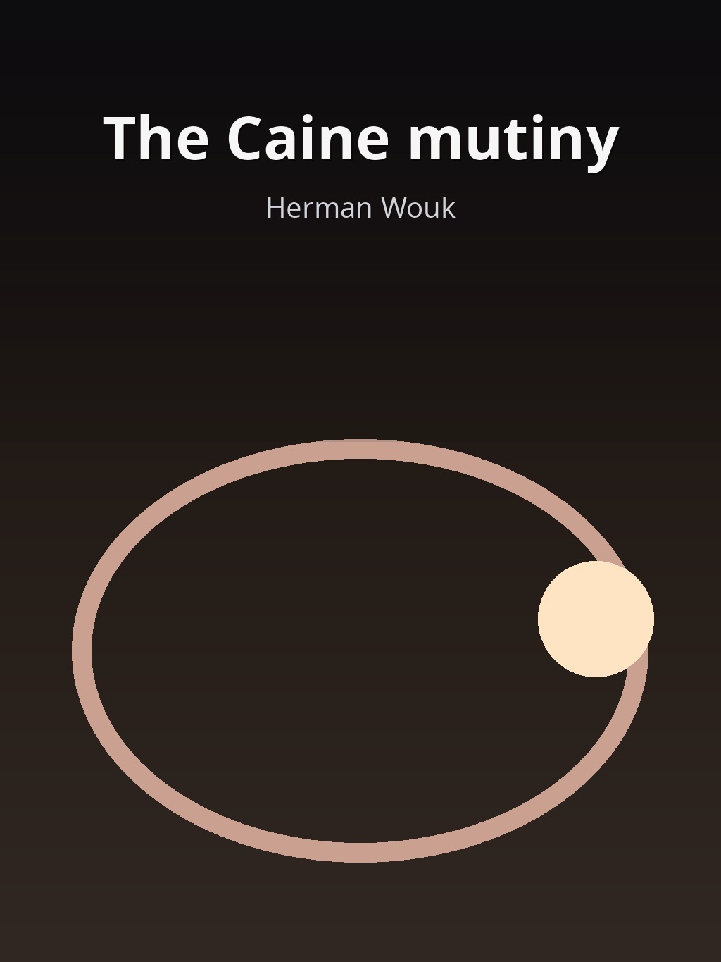 The Caine mutiny by Herman Wouk book cover