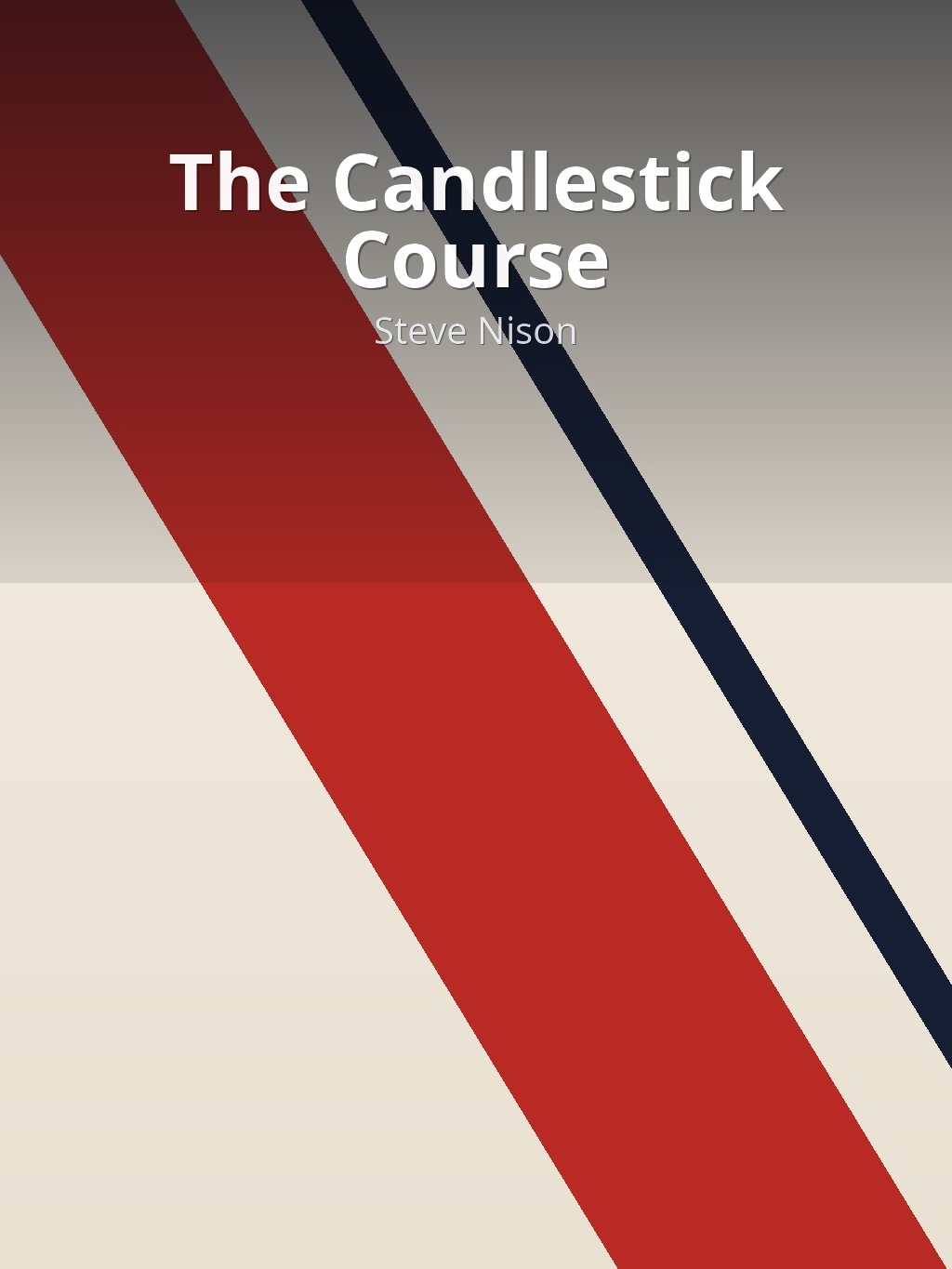 The Candlestick Course by Steve Nison book cover
