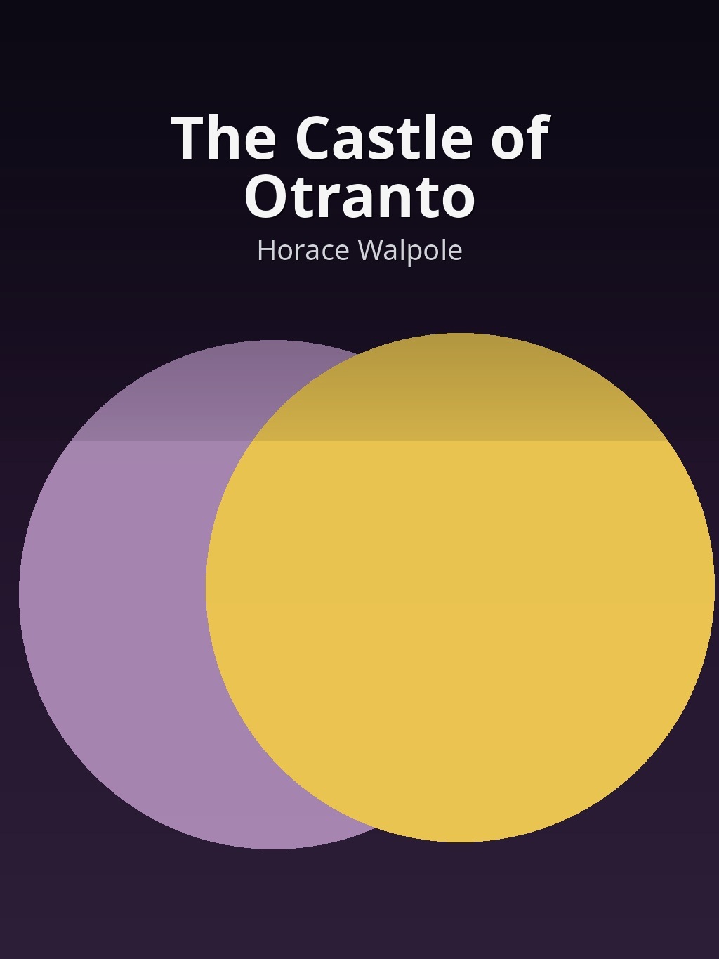 The Castle of Otranto by Horace Walpole book cover