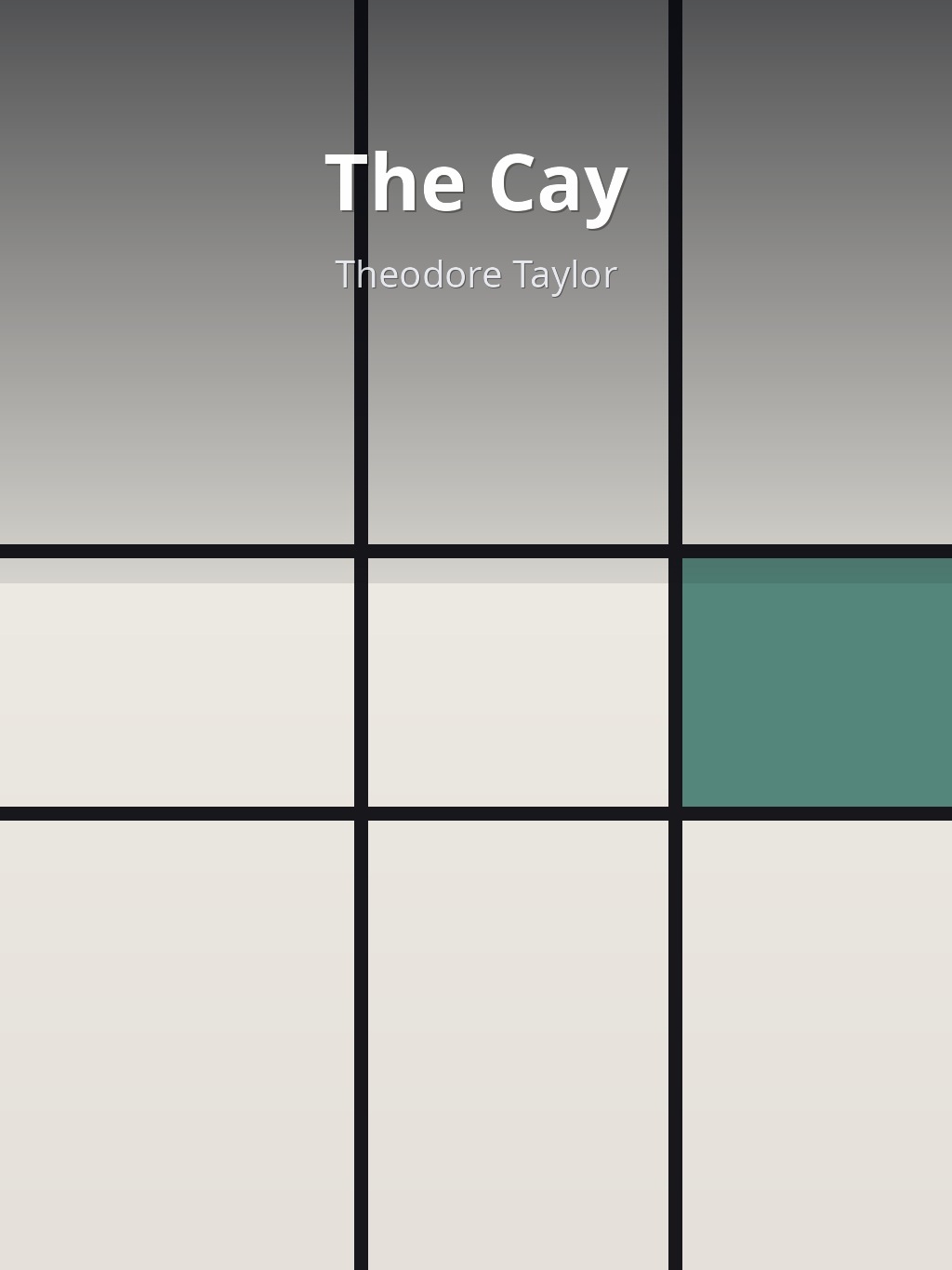 The Cay by Theodore Taylor book cover