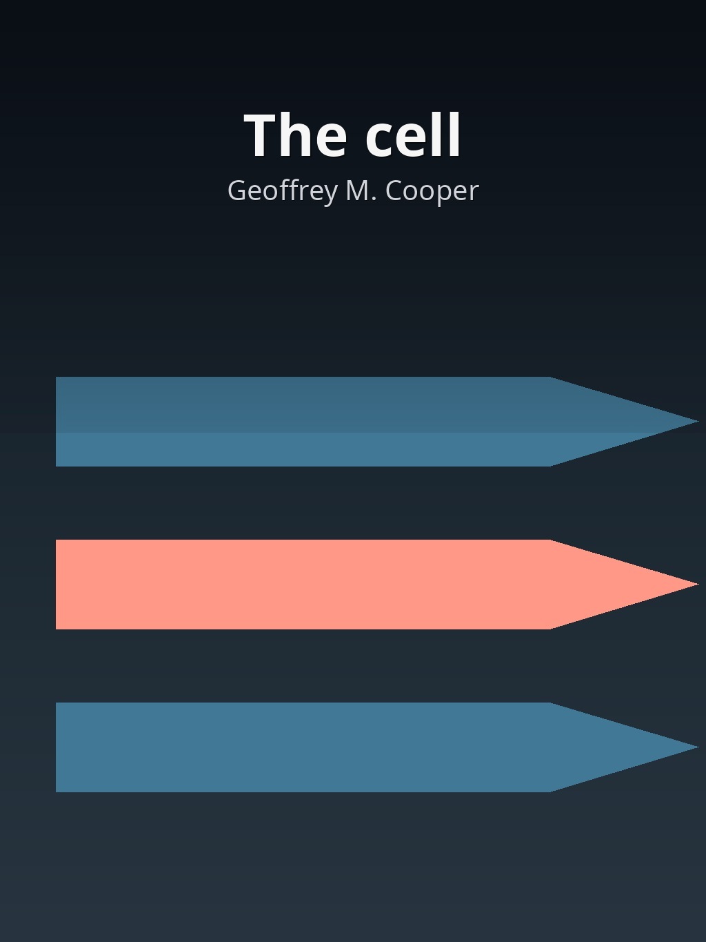 The cell by Geoffrey M. Cooper book cover