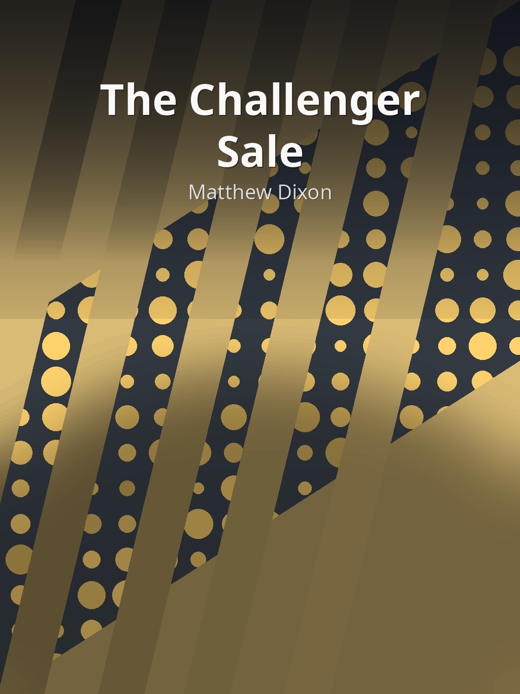 The Challenger Sale by Matthew Dixon book cover