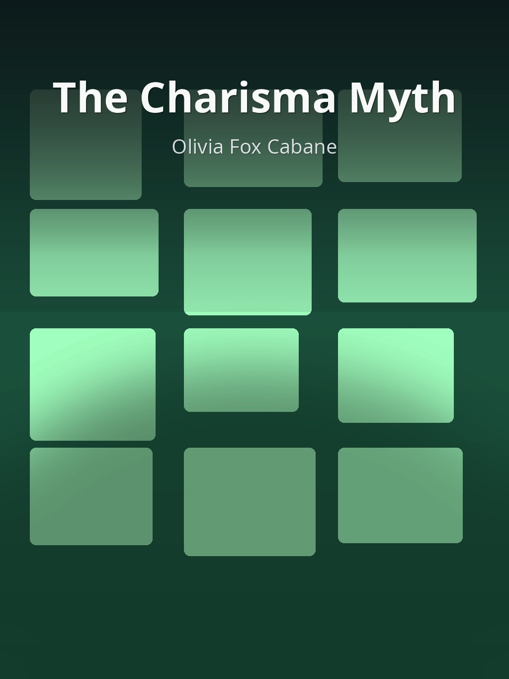 The Charisma Myth by Olivia Fox Cabane book cover