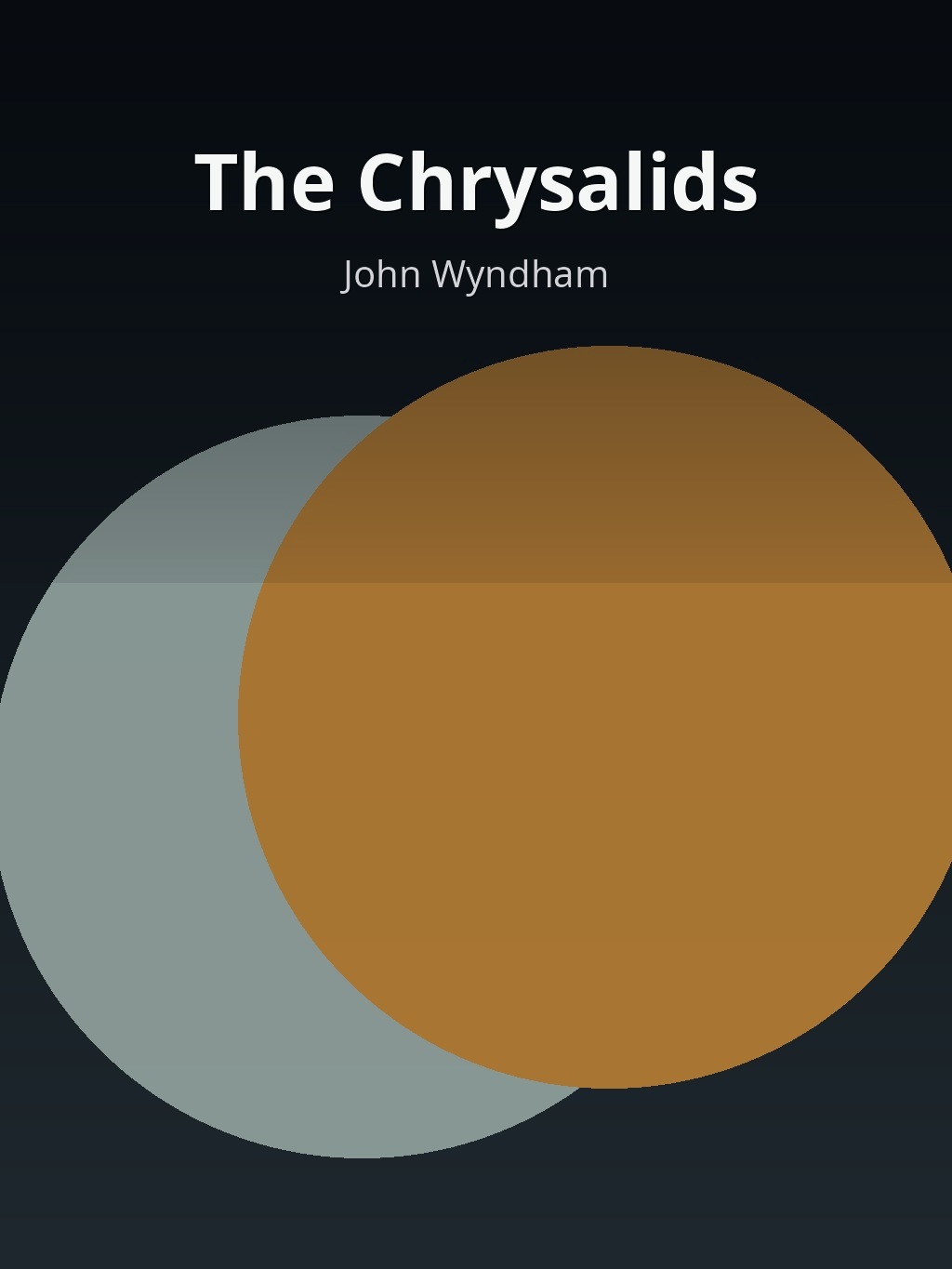 The Chrysalids by John Wyndham book cover