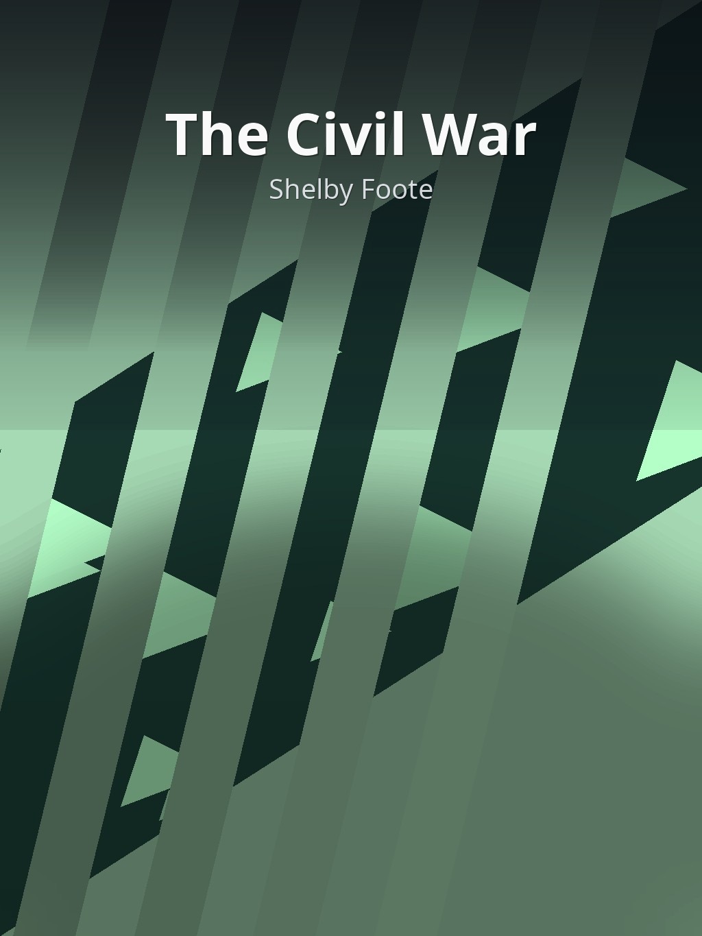 The Civil War by Shelby Foote book cover